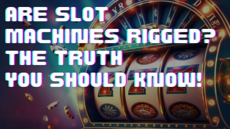 Are Slot Machines Rigged? The Truth you should Know!