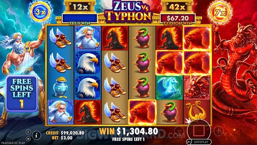 Zeus vs Typhon