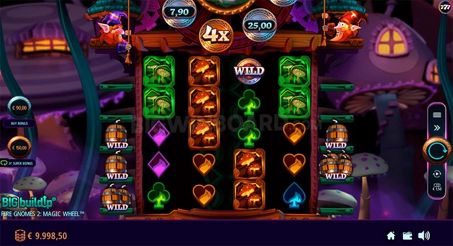 Fire Gnomes 2 Magic Wheel
