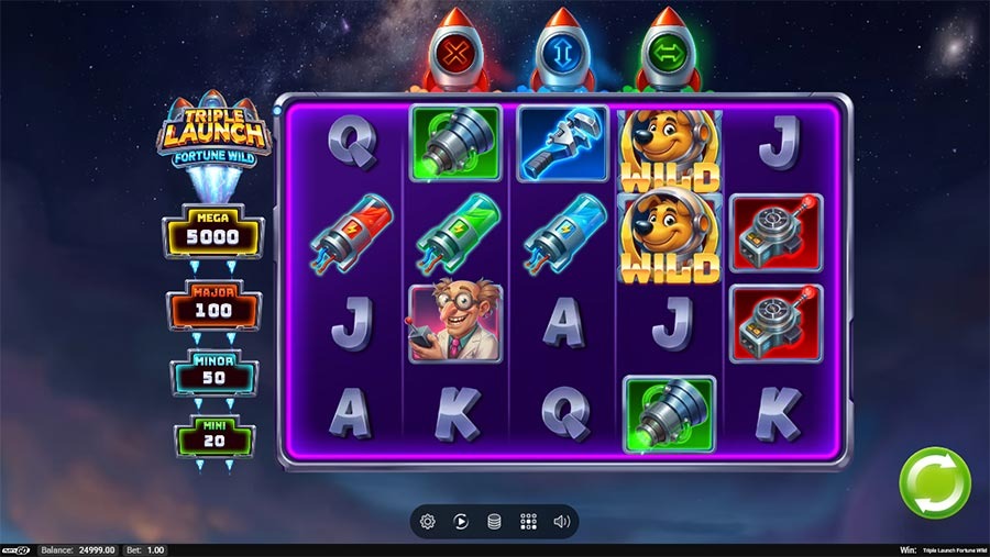 Triple Launch Fortune Wild