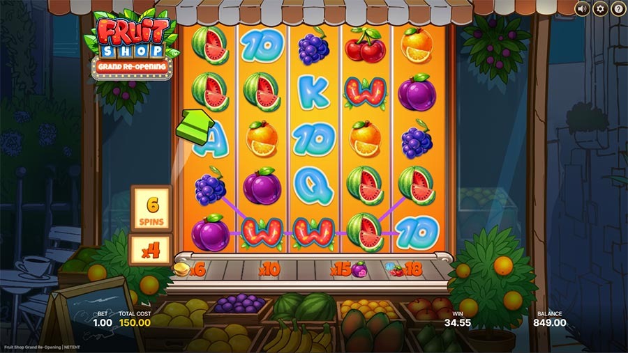 Fruit Shop Grand Re-Opening